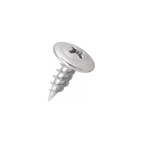 Parafuso 4,2 x 13MM Flangeado Cromado Ponta Agulha Pacote com 100 Unidades
